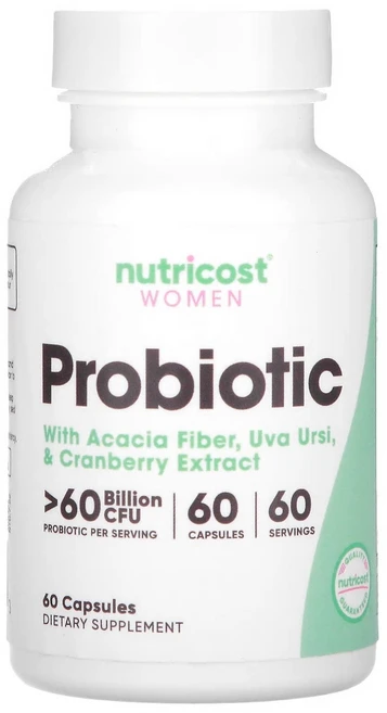 Nutricost 여성 프로바이오틱 600억CFU 캡슐 60정 Nutricost (뉴트리코스트) - 쿠팡