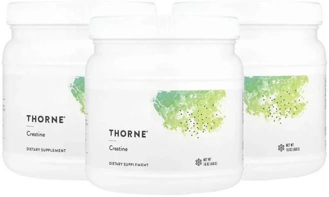 쏜리서치 크레아틴 고약사 고품질 Thorne Creatine 450g 3병, 3개 - 쿠팡