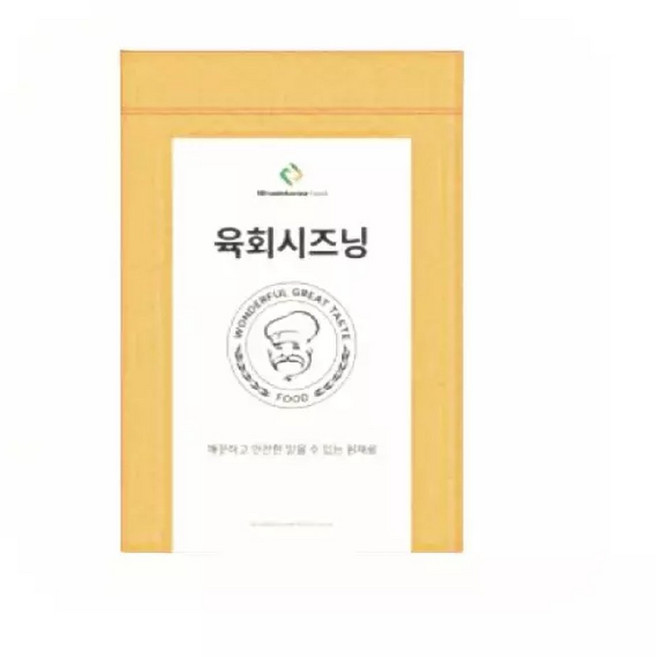 육회시즈닝 가루 분말 파우더 100g, 1개