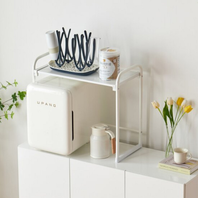 맘마존 F 분유존 젖병소독기 선반 국내생산, 월넛