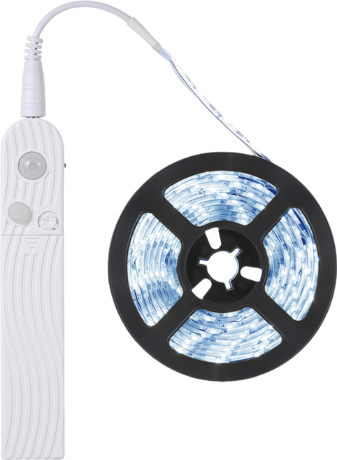 투데이리빙 led 스마트 센서 스트립 줄조명 + 리모컨 간접 조명 usb 스트링 라인 라이트 잘라쓰는 조명등 붙이는 센서등, 1개, R98635W(화이트 3M