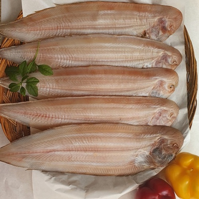 국내산 반건조 서대 5-6마리 반찬용 조림용, 1개, 소 5~7미(450g내외)