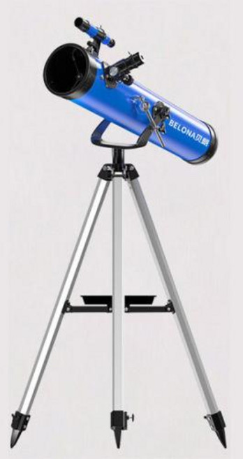 단망경 망원경 고배율 우주 별 달 관측용 전문 천체 굴절 단안 35 875 배 줌 875X, 파란, 1) 파란