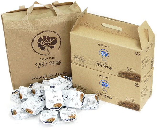 영화식품 청비즙 100ml x 30개입 x 2박스 청비차, 6000ml, 30팩 X 2박스