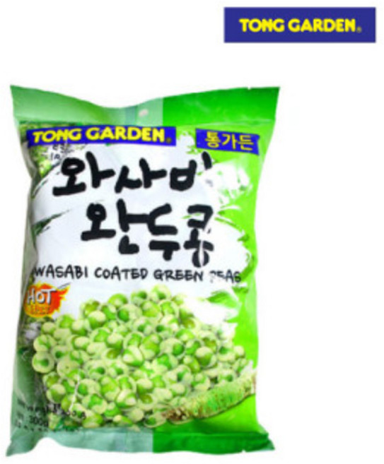 통가든 와사비 완두콩 과자, 300g, 3개