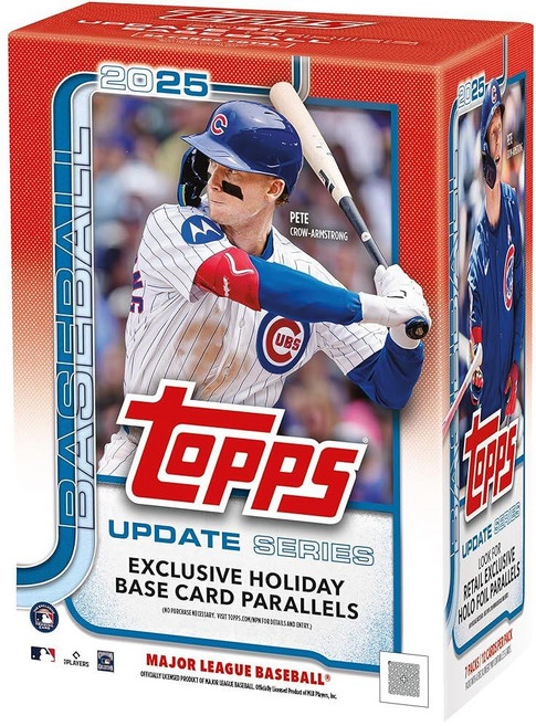 2025 Topps 야구 업데이트 시리즈 - 공장 밀봉 밸류 박스