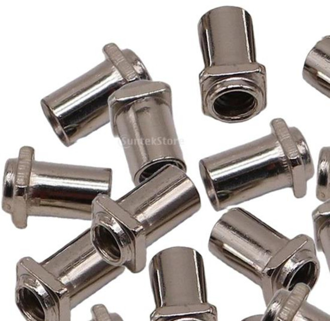 나사 너트 드럼 액세서리 실용적인 세트 내구성 부품 20 개, 02 은, 1개