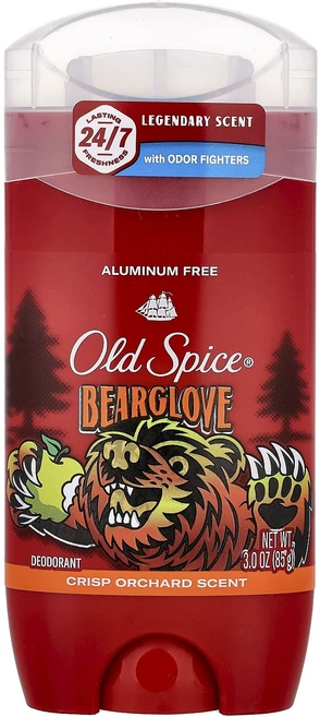 특별한효과 Old Spice 베어글러브 데오드란트 스틱 알루미늄 무함유 크리스프 오차드 85g(3oz) 곧일시품절됩니다, OldSpice베어글러브데오드란트스틱알루미늄무함유크리스 - 쿠팡