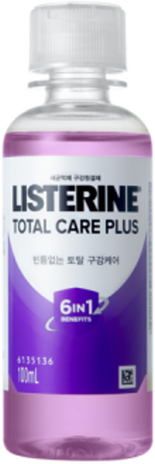리스테린 토탈케어 플러스 100ml 휴대용, 1, 1개