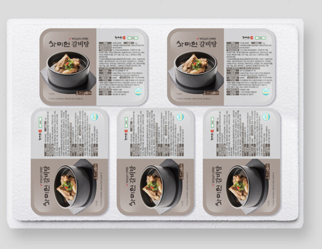 사미헌 갈비탕, 1kg, 5개
