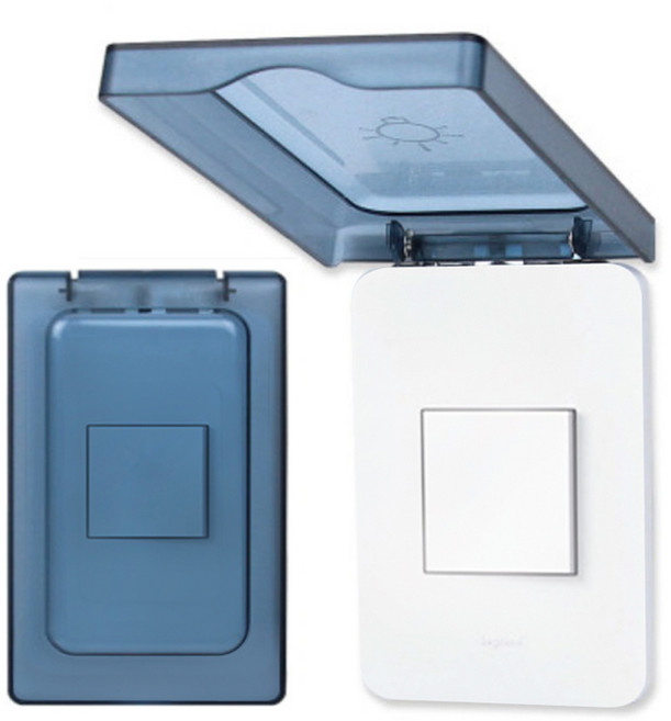 위너스 오작동방지 스위치보호커버 카바 콘센트가리개, 1개용 커버, 1개