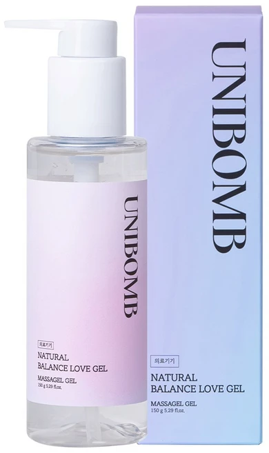 유니밤 내추럴 밸런스 러브 젤 개인용 윤활제 의료기기 3등급, 1개, 150g - 쿠팡