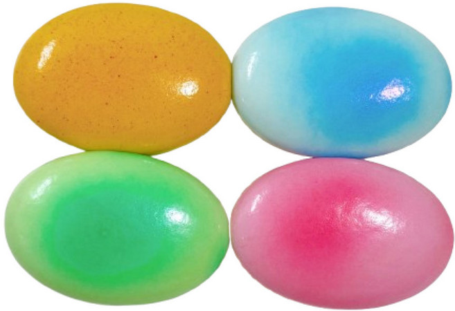 비누 말랑이 스퀴시 4개 세트, 1세트, 30g, FREE