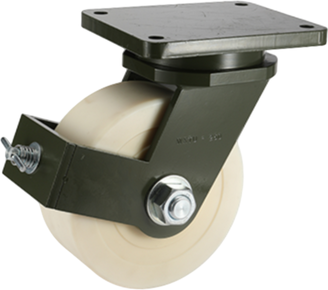 초고하중 캐스터 25cm(10인치) 개당8000kg 8톤 MC나일론바퀴 브레이크형 운반장비, 선택9_초고하중 30cm 브레이크 9000KG