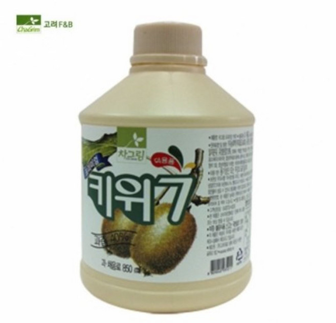 고려 차그림 키위 농축액 850ml, 2개