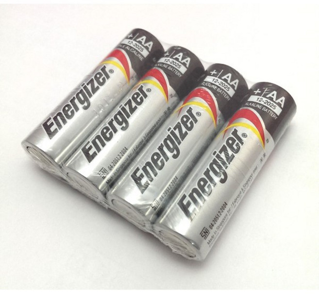 勁量 AA 鹼性電池 4入, 1個, 勁量3號鹼性電池4入/組 AA