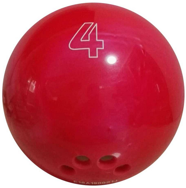 어린이 볼링공 4파운드 5파운드 아동용 경량 초보자, 4파운드빨간색 다섯손가락구멍, 1개, 3. 4lb 레드 5구멍