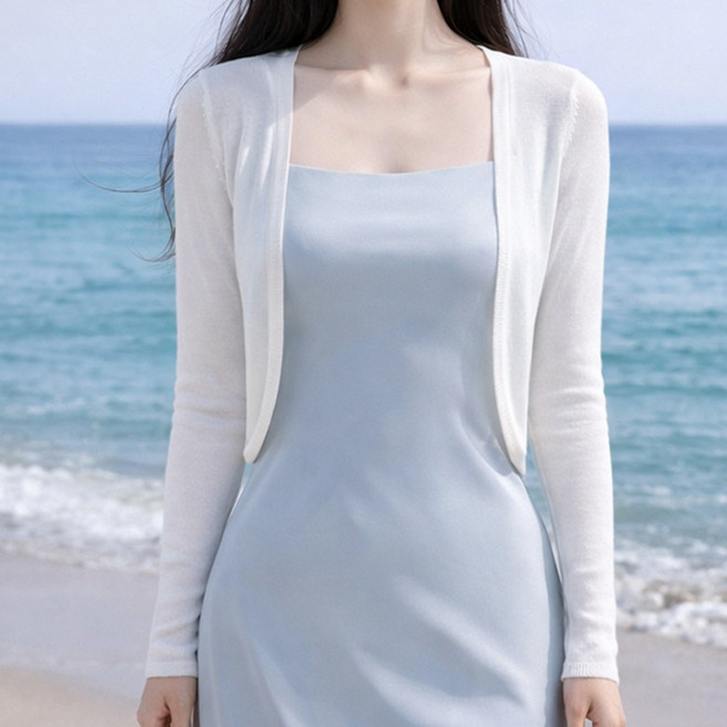 바이누아 스키니핏 썸머 볼레로