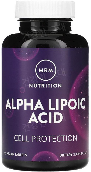 MRM 알파리포산 알파리포익300mg 60정 AlphaLipoicAcid, 1개