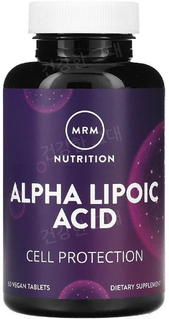 MRM 알파리포산 알파리포익300mg 60정 AlphaLipoicAcid, 1개 - 쿠팡