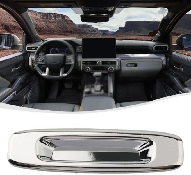 자동차라이트 보편성 FITMENT 썬 지붕 핸들 커버 트림 FOR TOYOTA ABS 소재 크롬 색상, 01