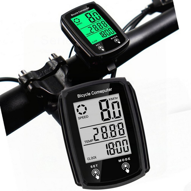 속도계 자전거속도계 자전거거리측정기, 1개, 자전거유선속도계