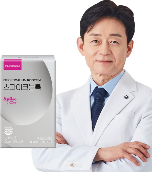 혈당스파이크 식욕억제 스파이크블록 당뇨관리 다이어트 닥터루템x마이옵티멀, 1박스, 56g