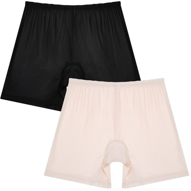 엘라운지 국내생산 올인원 인견 사각팬티2P