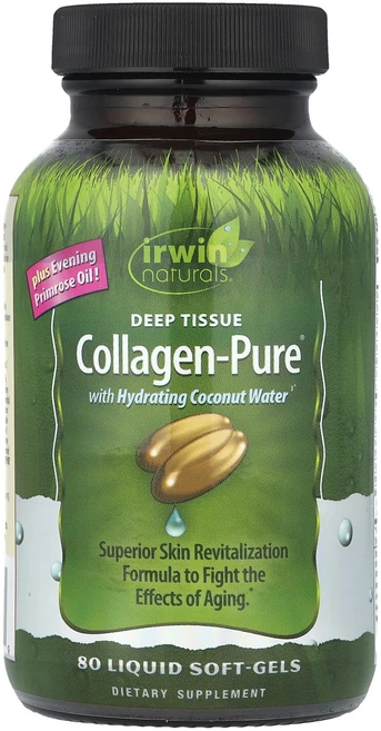 몸관리하세요 겨울입니다 Irwin Naturals Collagen-Pure 딥 티슈 액상 소프트젤 80정 특별관리진행, IrwinNaturalsCollagenPure딥티슈액상, 1개 - 쿠팡