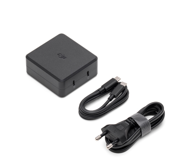 DJI 정품 Air 3/Air 3S 호환 100W 고속 충전 어댑터 (충전허브 별도)