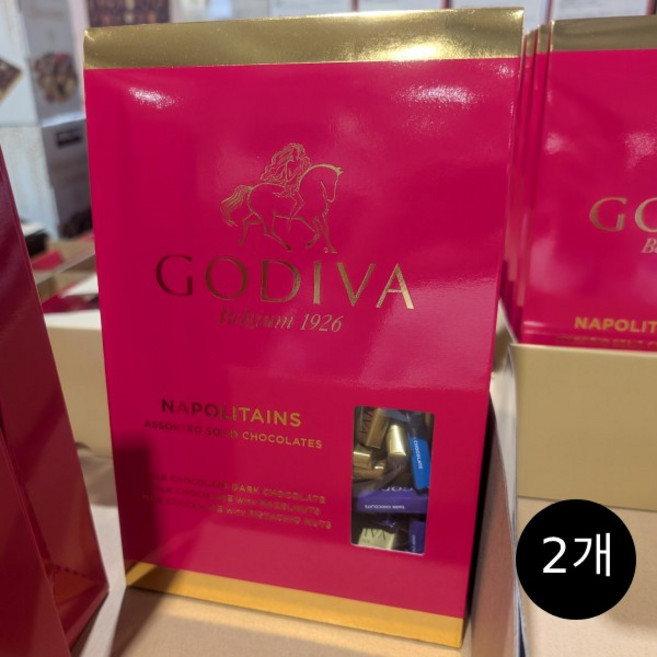 일본 고디바 나폴리탄 초콜릿 4종, 320g, 2개