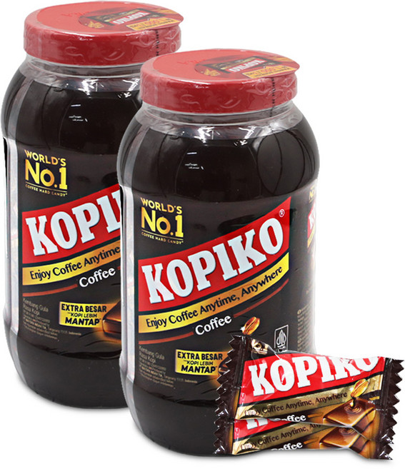 코피코 커피맛캔디 1통 612.5g, 3.5g, 2개