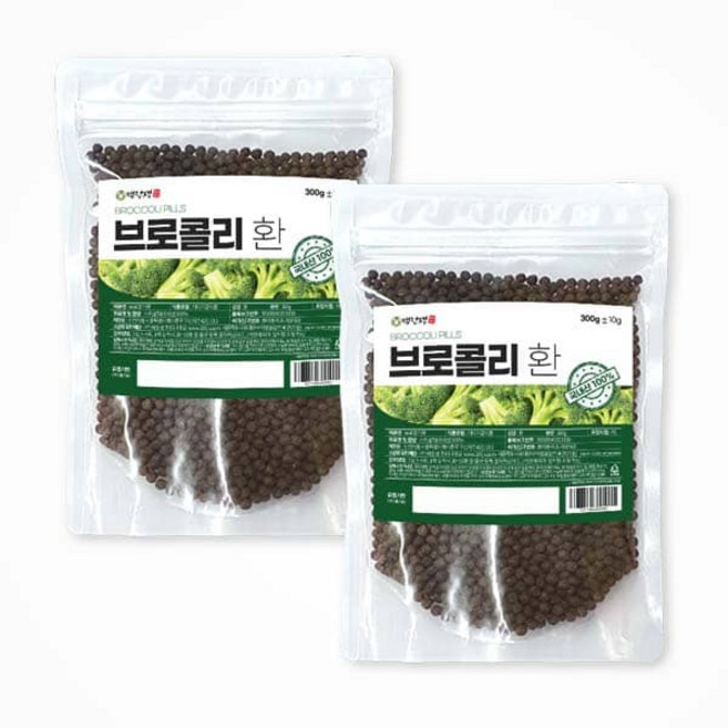 백장생 브로콜리환, 2개, 300g