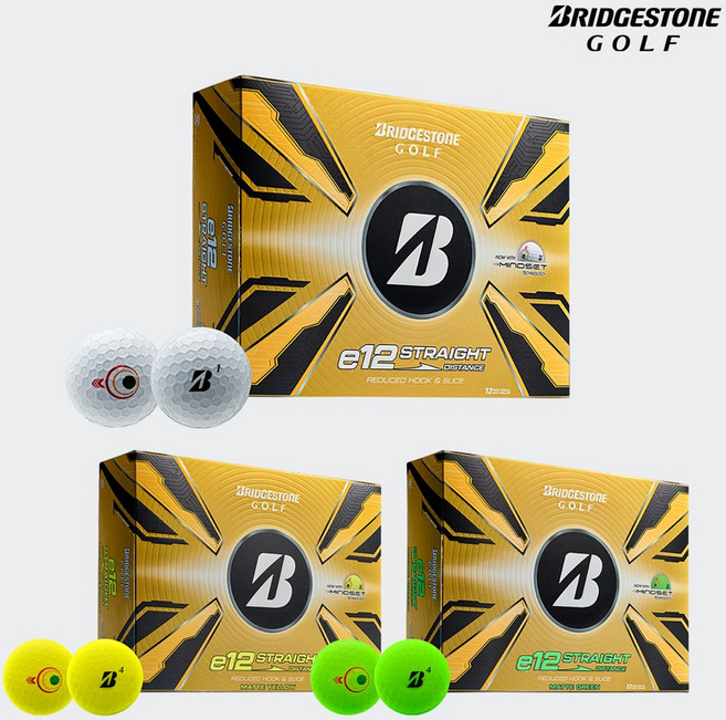 [석교정품] 2025 브리지스톤 골프공 e12 골프볼 contact b 컨택비 컨택트, 컨택비 (그린) 포장+쇼핑백, 1개