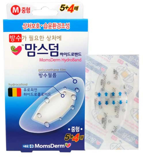 네오밴드 맘스덤 하이드로 방수밴드 9p, 5개