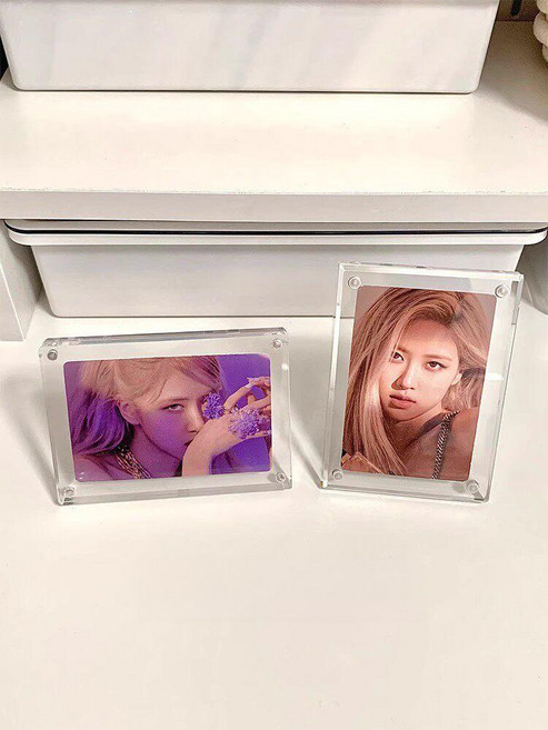 압화액자 미니액자 3 인치 감성 사진 정리 아크릴 스탠드, 1. Mini 3, 1 개