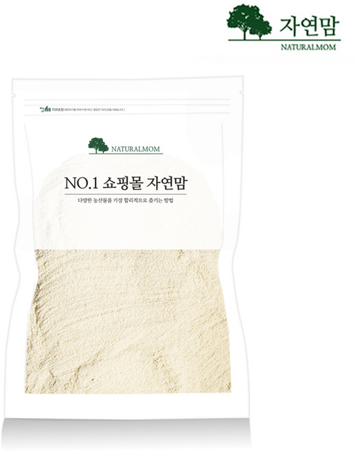 자연맘 [실속형] 차전자피 분말, 500g, 1개