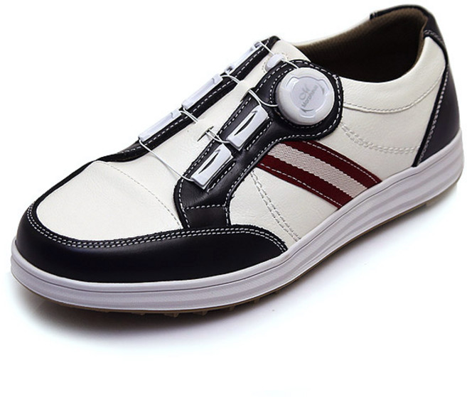 [모피어스 골프]천연가죽 스파이크리스 다이얼 골프화 캐주얼화 스니커즈 TMA_K8022