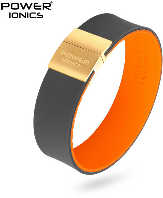 POWER IONICS 3000 음이온 새로운 울트라 뱅글 전기석 실리콘 팔찌 유니섹스 스포츠 와이드 팔찌 밸런스 에너지 프리 인그레이빙, 1개