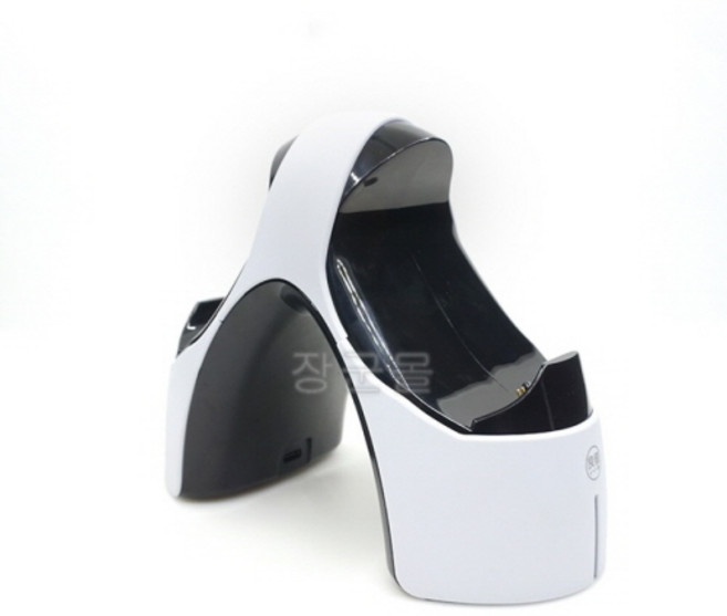 PS5 아크릴 덮개 플스5 투명 호환 스탠드 케이스 커버 플레이트, E(듀얼센스 충전거치대1번), 1개