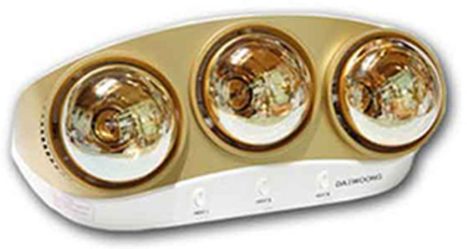 가정용 욕실 난방기 온열기 전기 히터 난로 2구 3구 벽걸이 전기스토브