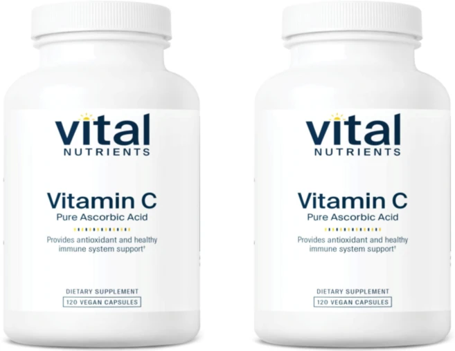 [해외]Vital Nutrients 비타민 C 2000mg, 120정, 2개 - 쿠팡