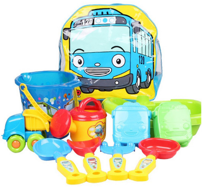 바니랜드 꼬마버스타요 빅 모래놀이, 단일, 500g, 1개