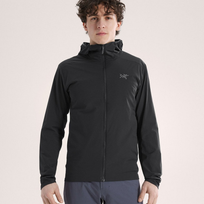 2위 - Arcteryx 아크테릭스 아톰 SL 후디 남성 BLACK AJQSM09560 1vs3fn