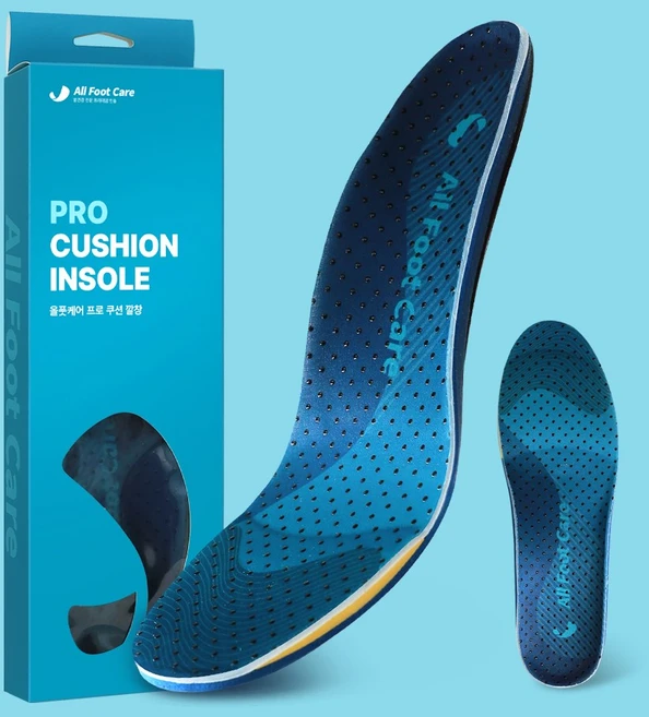 올풋케어 프로 쿠션 깔창 지간신경종 족저근막 아치 기능성 앞꿈치 쿠션 러닝 - 쿠팡