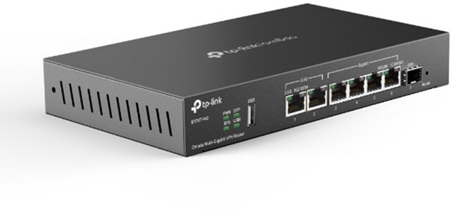 TP-LINK Omada ER707-M2 멀티 VPN라우터 2.5G 2-RJ-45 1G 4-RJ-45 1SFP, 1개