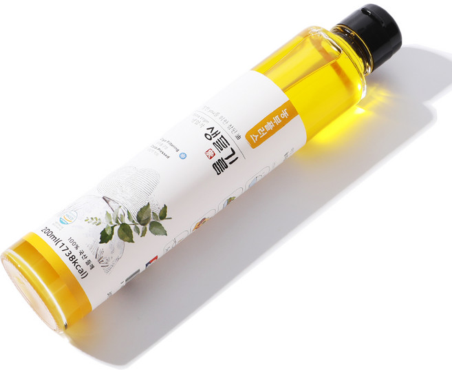 농부플러스 냉압착 생들기름, 200ml, 1개