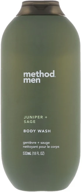 메소드 남성용 바디 워시 주니퍼 + 세이지 향, 1개, 532ml - 쿠팡