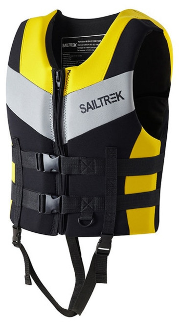 슬림 구명조끼 낚시용 경량 수상 스포츠 낚시 스키 조끼 카약 보트 수영 표류 안전 성인 구명 네오프렌, [05] XXL (80-90KG), 02 Yellow_05 XXL (80-90KG)