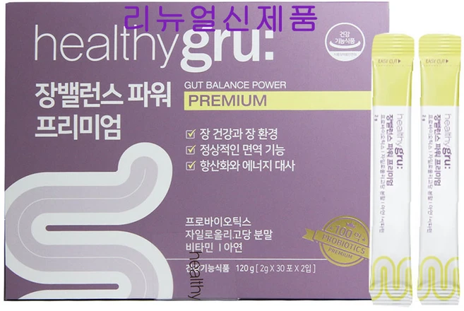 코웨이 헬시그루 장밸런스 파워 프리미엄 2g x 60포 (1개월분), 120g, 1개 - 쿠팡